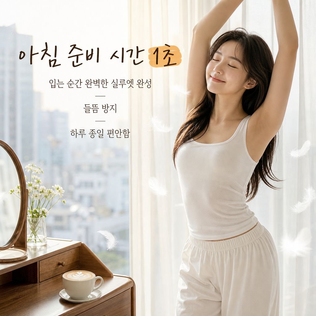 큰 U넥 민소매 노출 브라패드 이너 슬리브리스 여성 탑