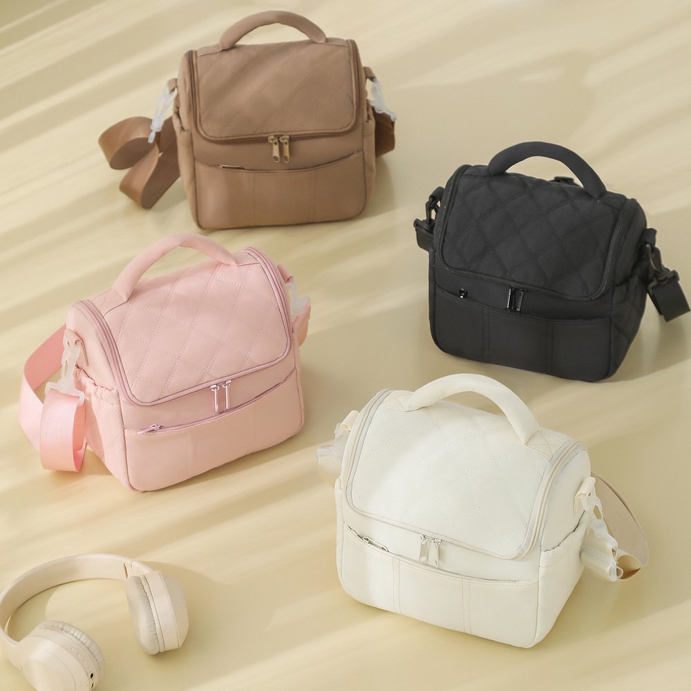 กระเป๋าใส่อาหารกลางวันแบบพกพากันน้ำและเก็บความร้อนดีไซน์ทันสมัย