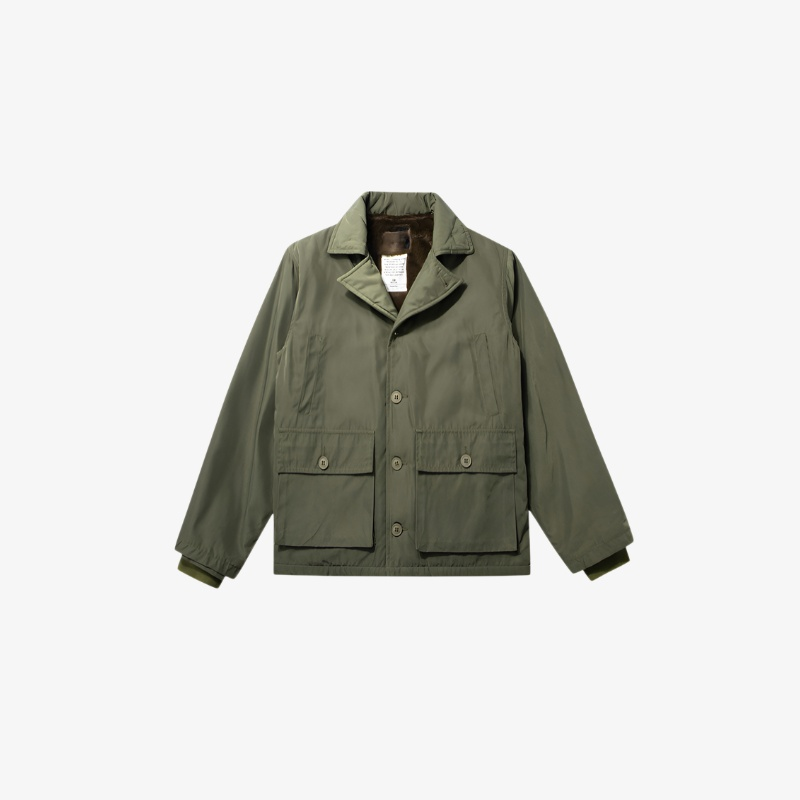 冬季AL-1海軍飛行員ジャケット メンズ正面画像