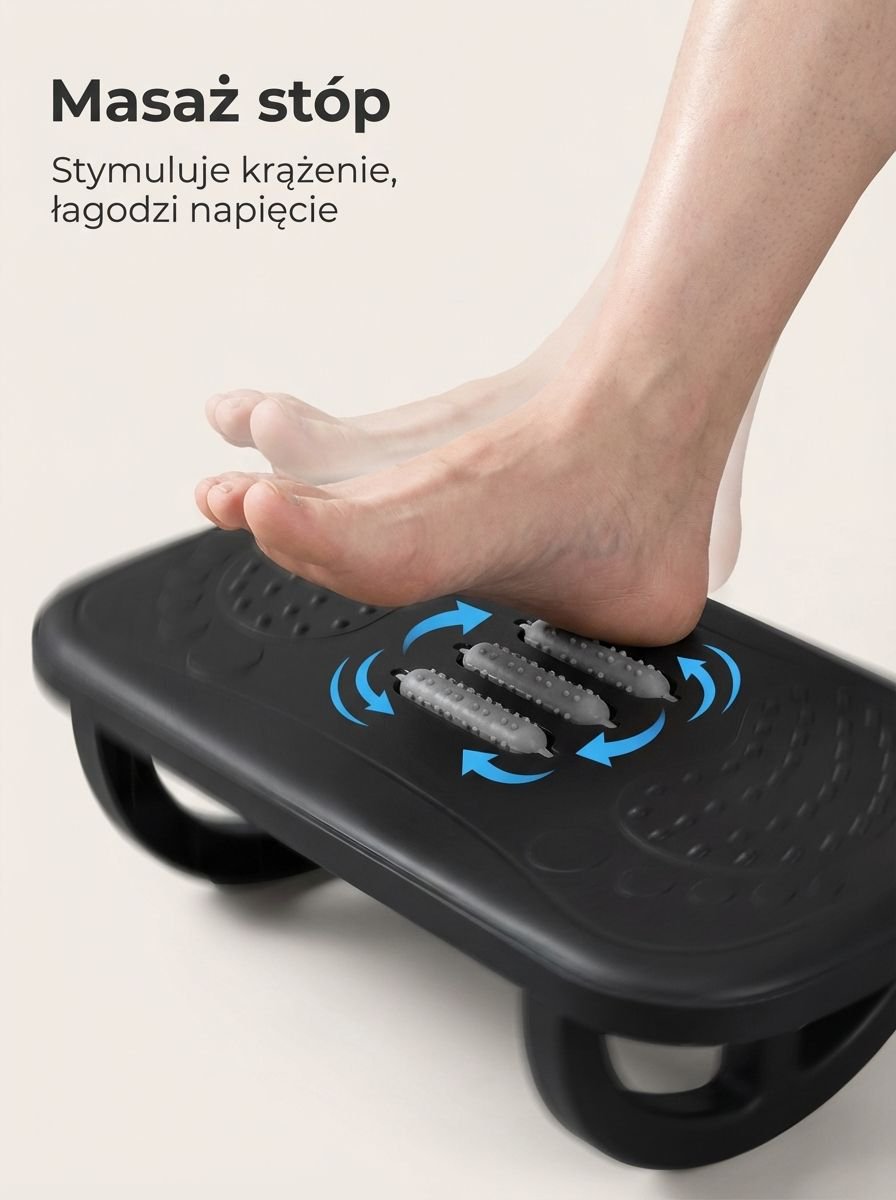Podnóżek do biura na zmęczone nogi