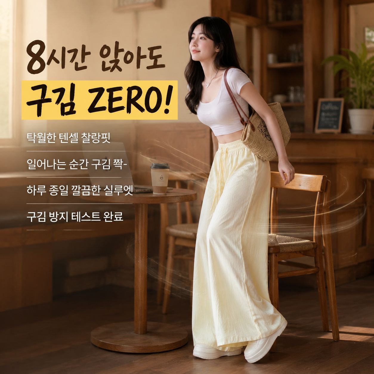빅사이즈 와이드 벌룬 팬츠 스커트