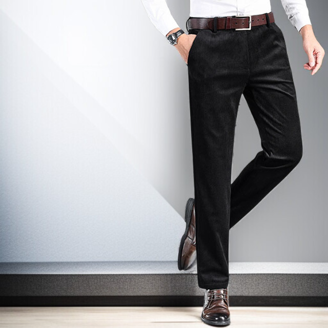 비즈니스 캐주얼 스타일 남성 바지