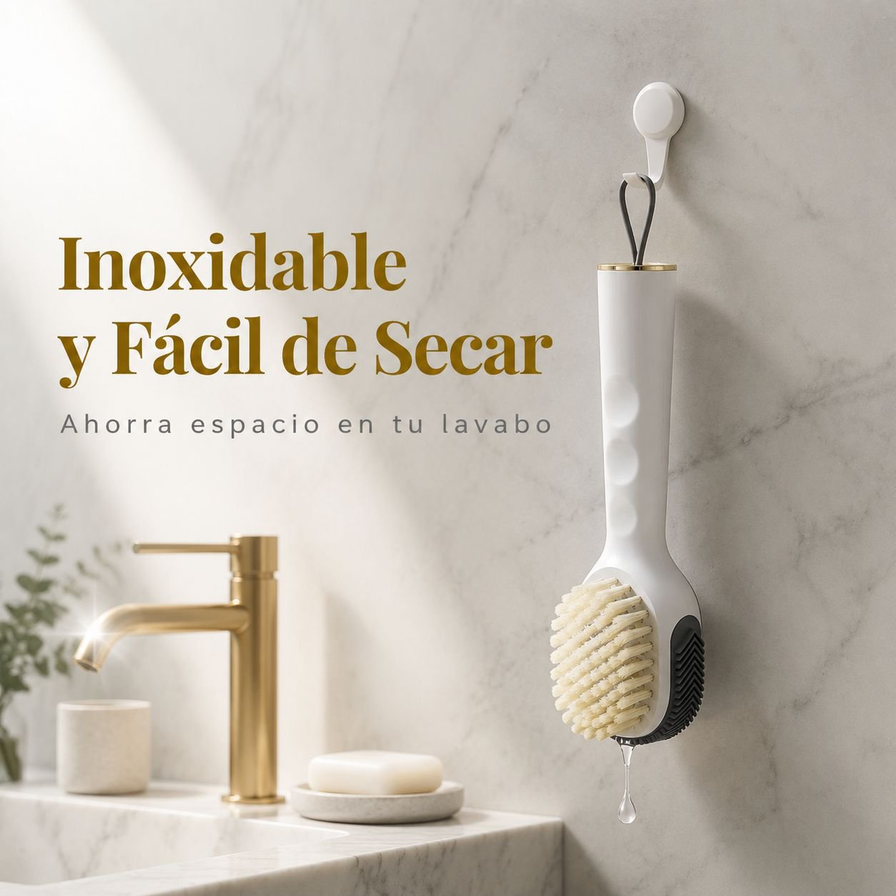 Cepillo para lavar zapatos de uso doméstico con cerdas suaves y función dosificadora