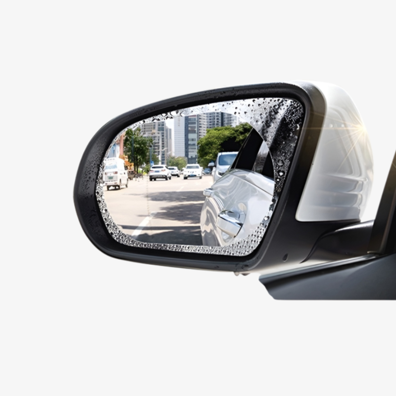자동차 반사경 김서림 방지 필름 디테일