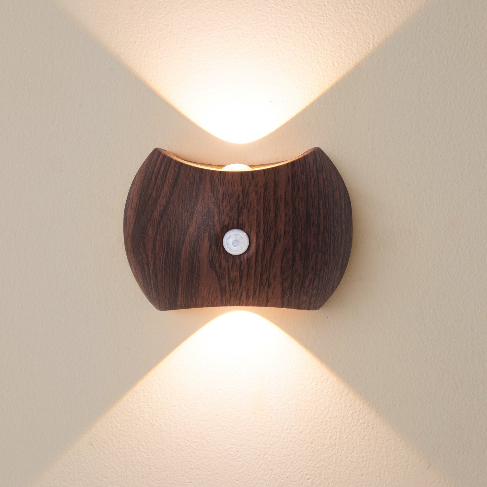 Charging magnetic wall light LED bedroom bedside lamp USB hole free