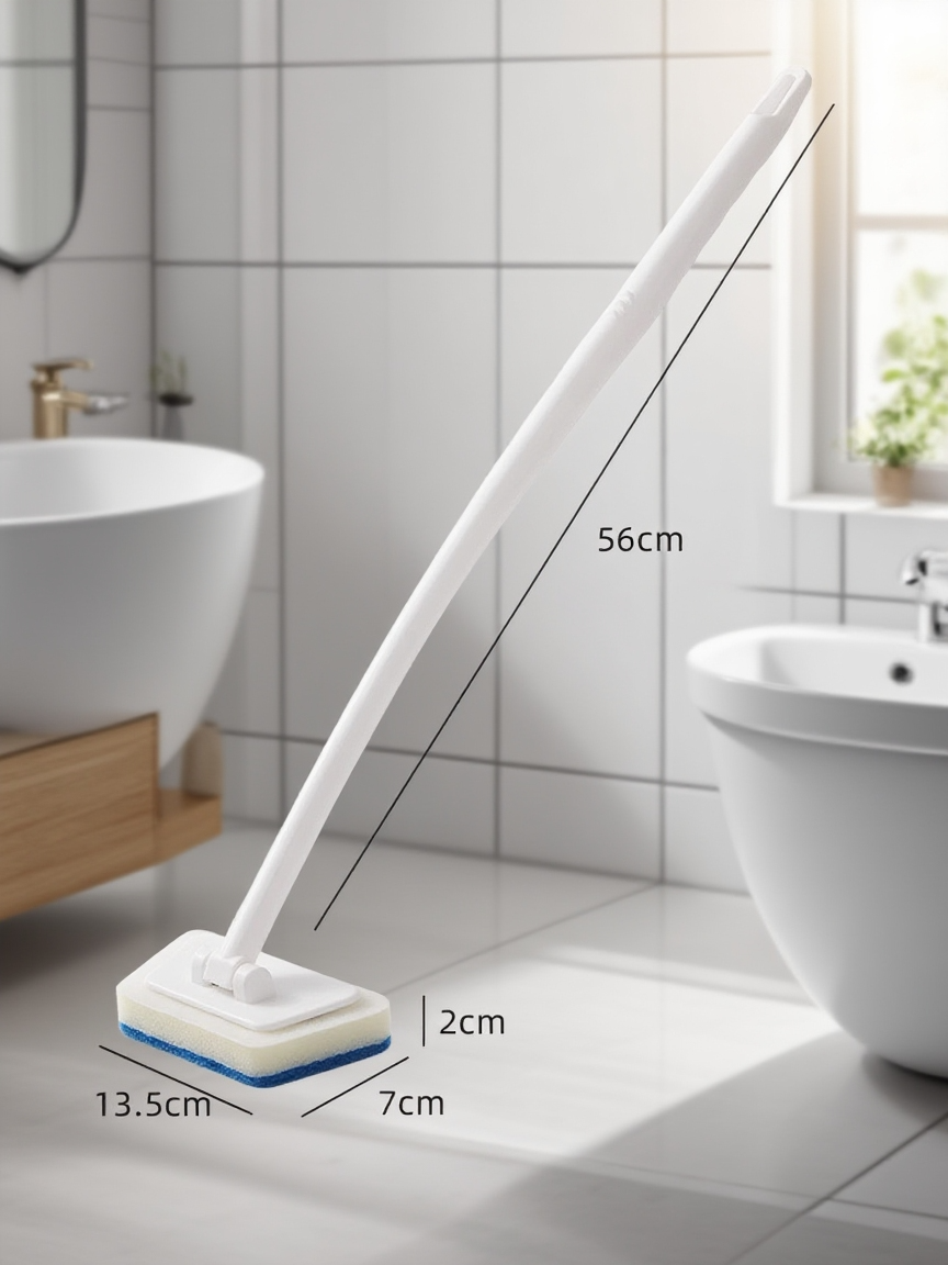 Cepillo de limpieza multifuncional con cabezal de esponja de alta tecnología