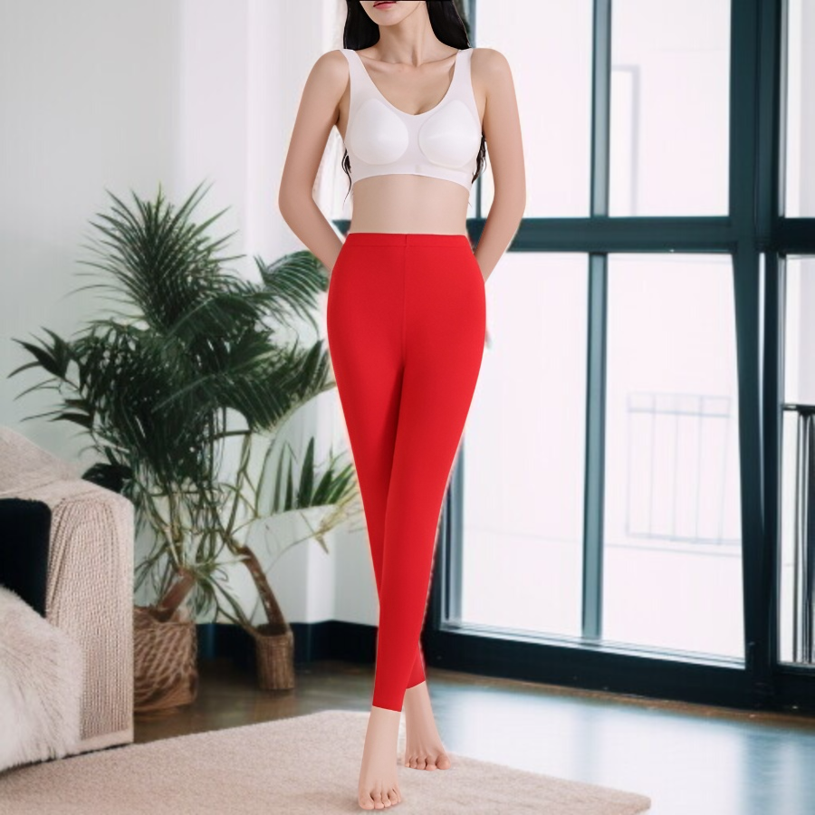 여성 데님 헤어 핫팬츠 헴라인 기모바지 얇은 빅사이즈 이너웨어 가을 겨울 여성 발열 가을 바지