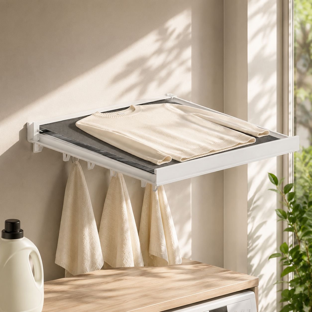 Easy-to-assemble Foldable Flat Drying Net with user-friendly design