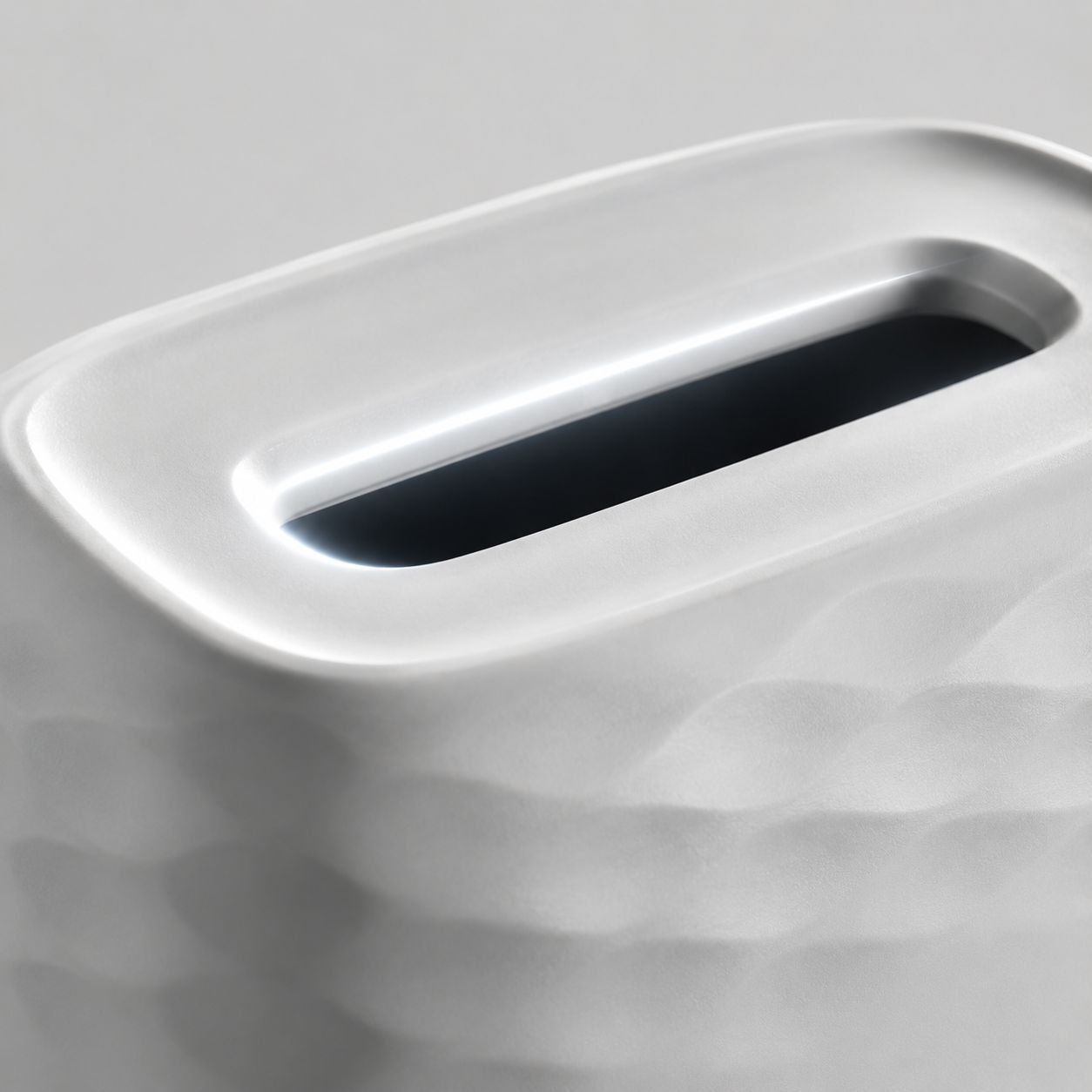 Versatile tissue box for bathroom or bedroom