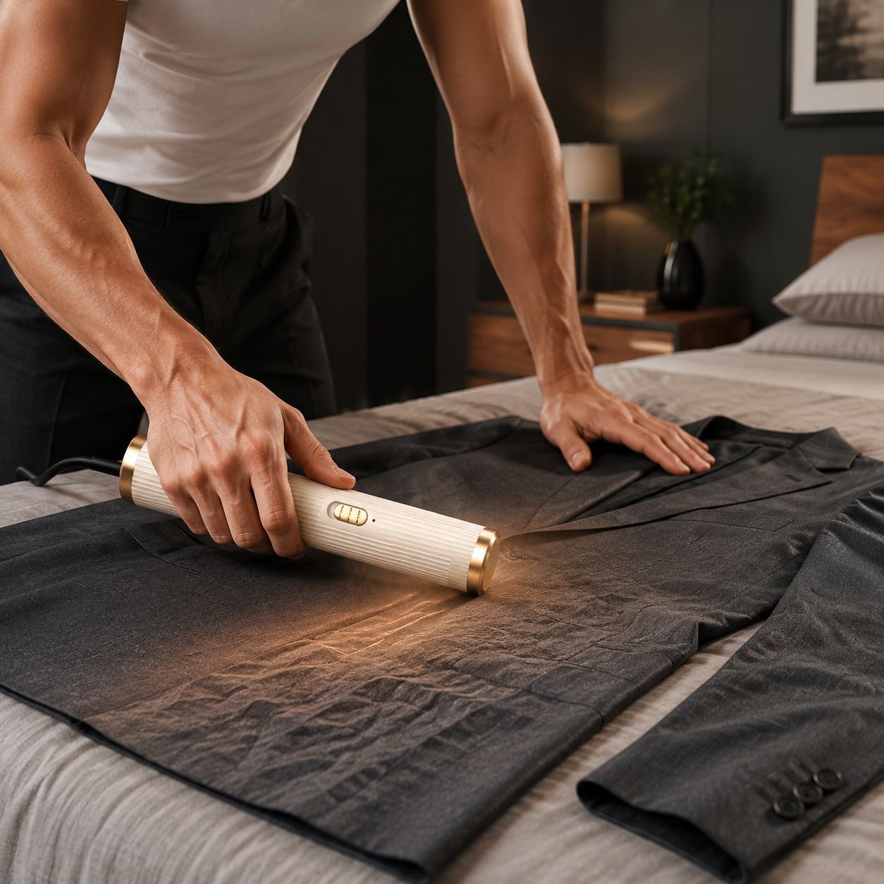 Smart Home Rotating Garment Steamer Iron