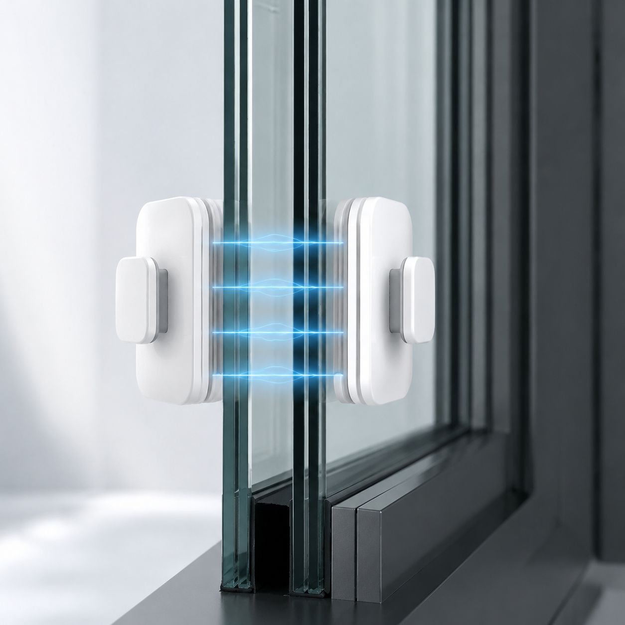 JN-Einstellbarer magnetischer Glaswischer
