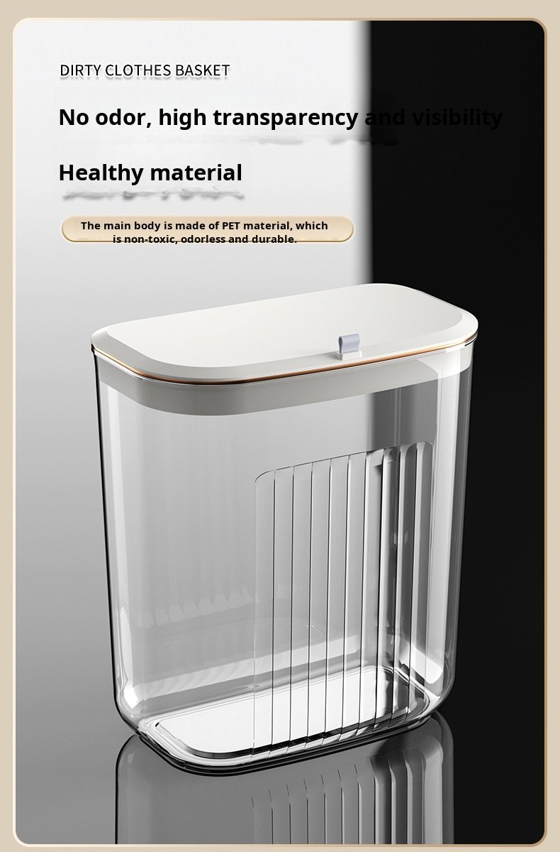 Everyday bathroom essentials arranged in a waterproof storage basket