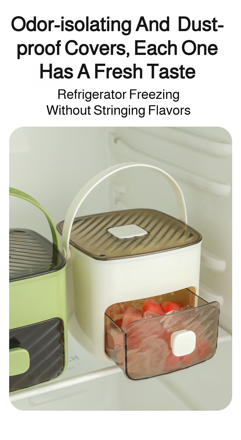 Kompakte und leichte Eiswürfelform