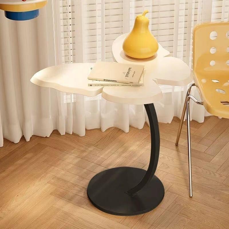 Simple butterfly side table black walnut wood coffee table medieval style living room sofa bedroom s