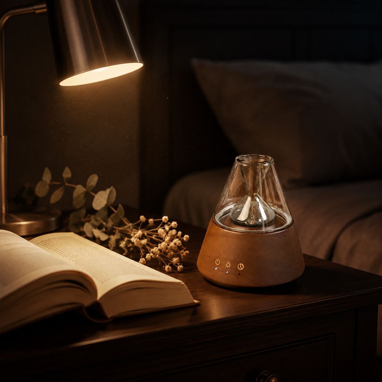 New Cooling Fragrance Diffuser, Essential Oil Diffuser, Ultrasonic Atomizer, Home Use, Bedroom, High