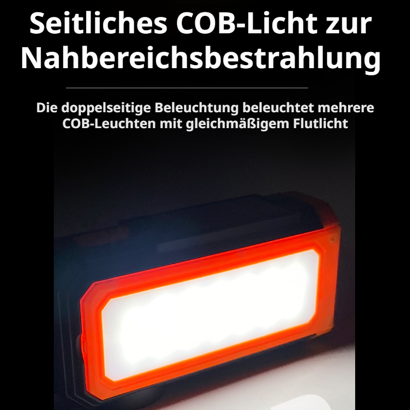 Wiederaufladbare Notfall- und Reparaturleuchte