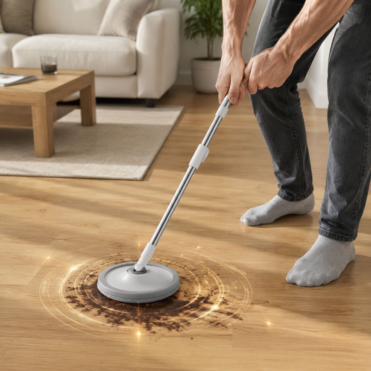 Hochwertiger Mopp mit ergonomischem Design
