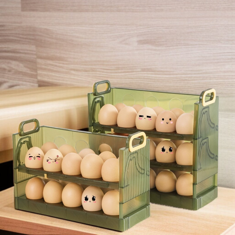 접이식 타이머 계란수납함 주방용품