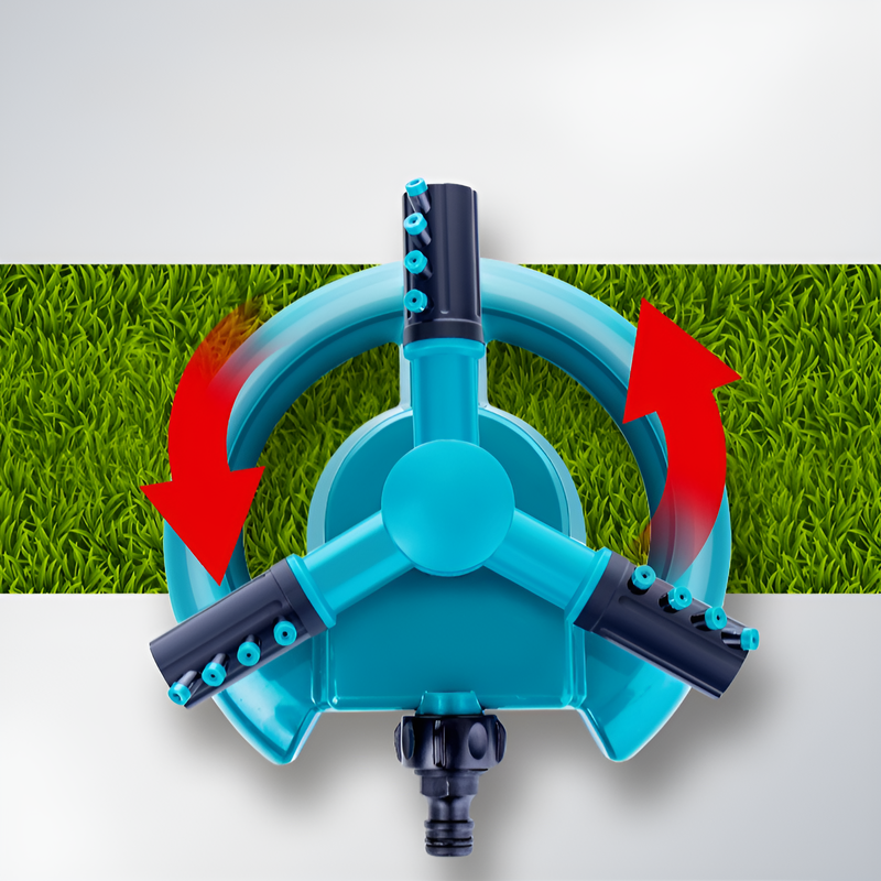 360度回転式自動スプリンクラー