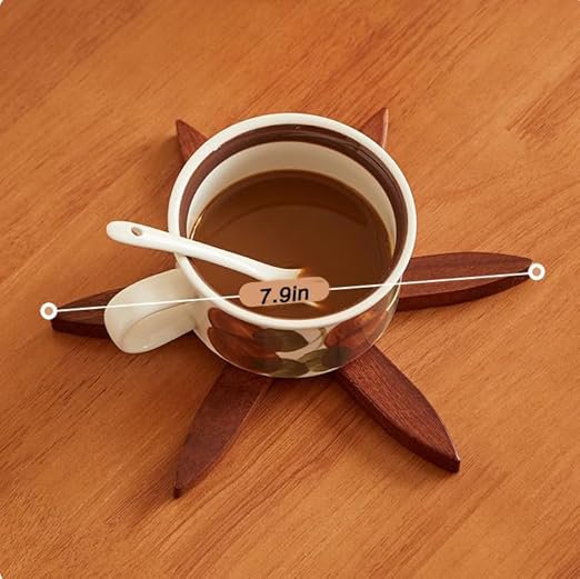  나무 모양의 단열 테이블 매트