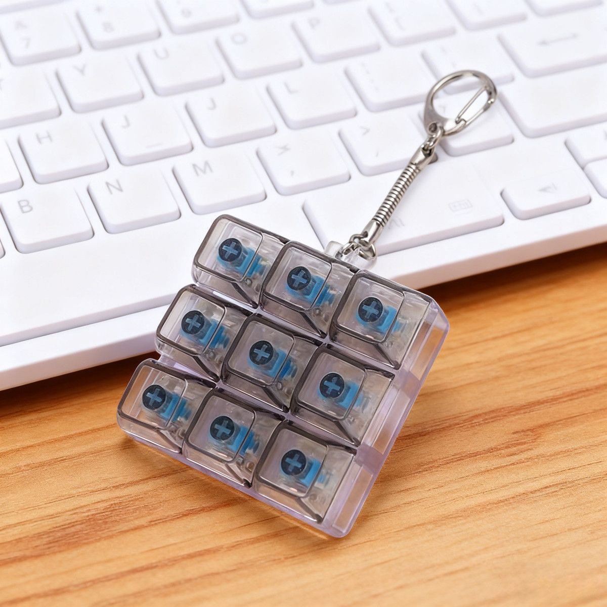 Transparent Press Pendant