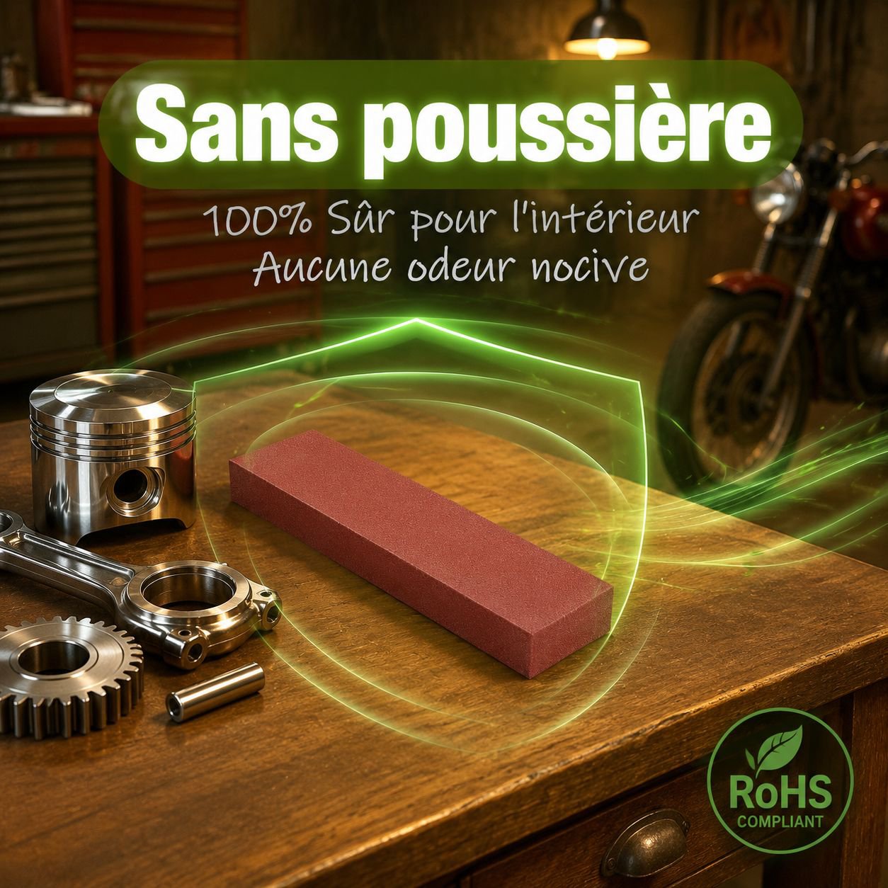 Pierre à aiguiser domestique