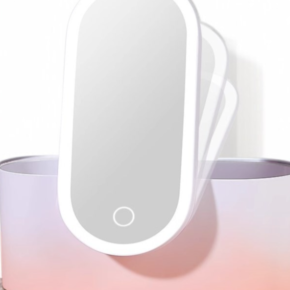 다용도 수납 케이스 포함 메이크업 거울