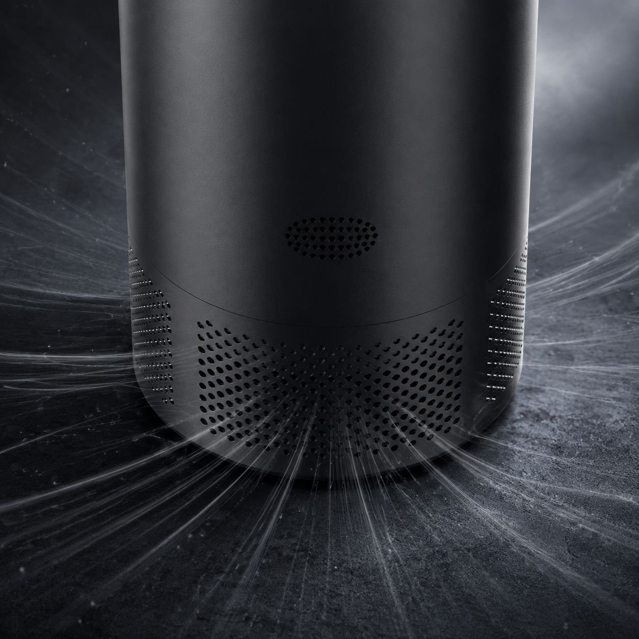 Air purifier featuring smart remote control