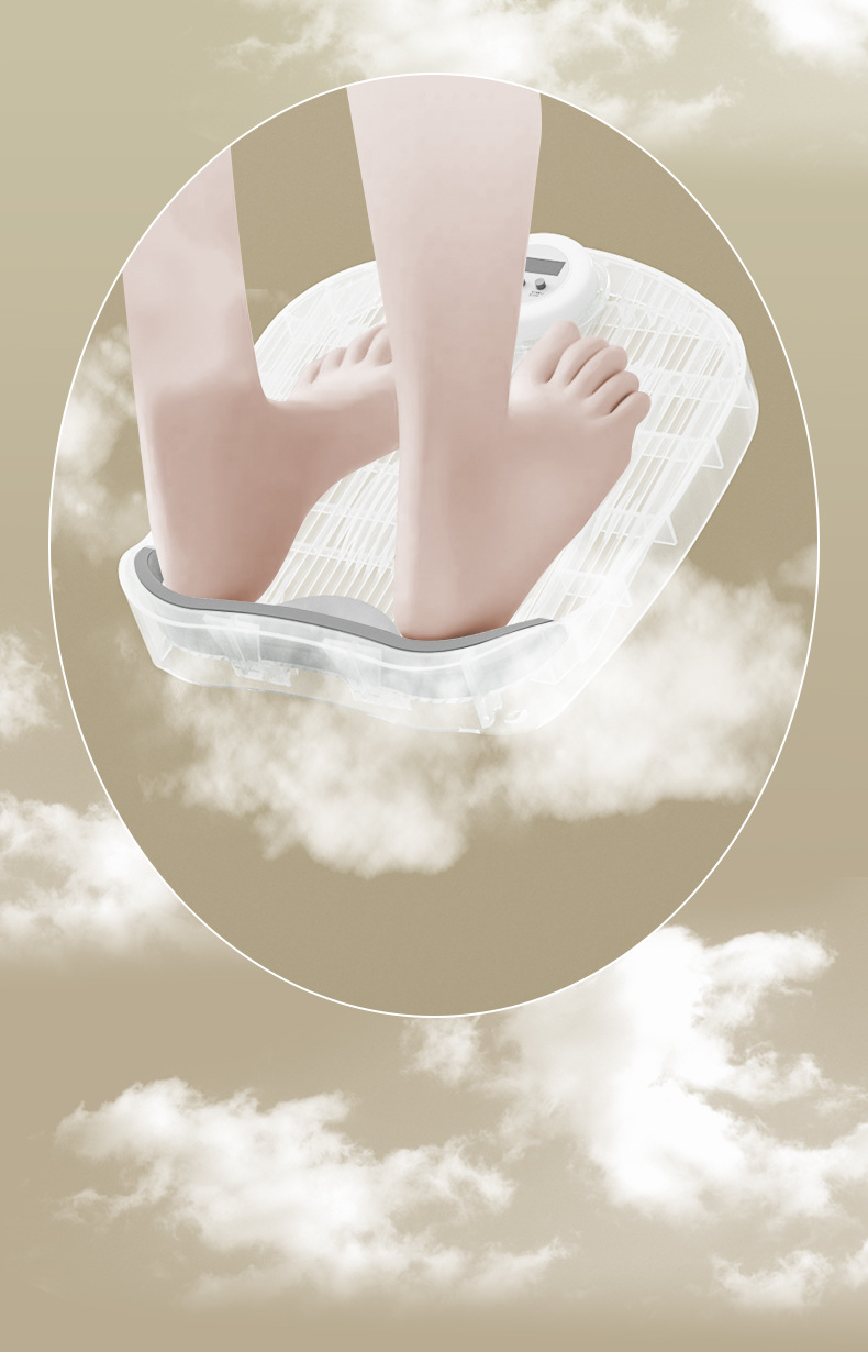 Skośny pedał do stóp z regulacją kąta nachylenia