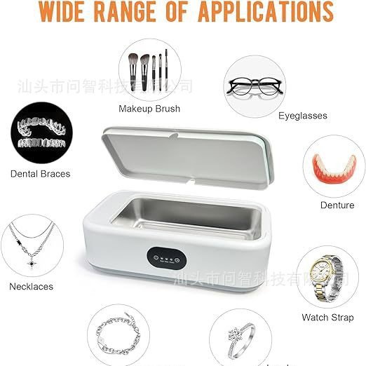 Bemerkungen Transparenter Deckel Gebissreinigungsmaschine mit Ultraschall Stecker Eurocap Reinigungs