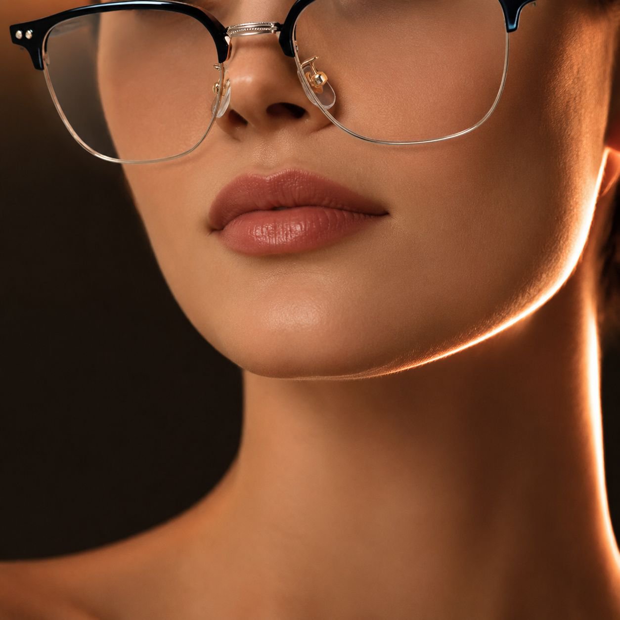 Hochwertige Damenbrille mit modernem Look