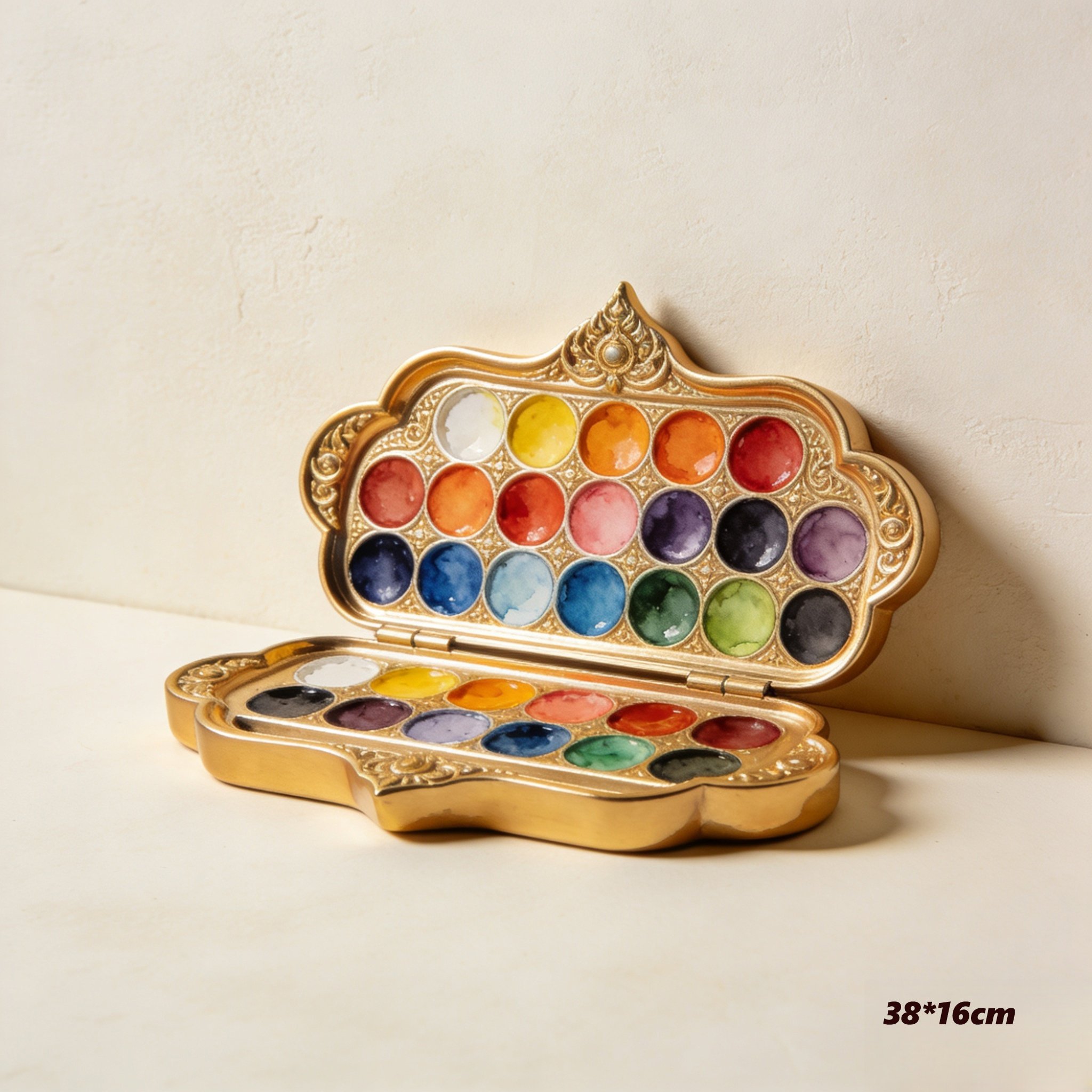 ตัวอย่างการใช้สีน้ำวาดภาพ