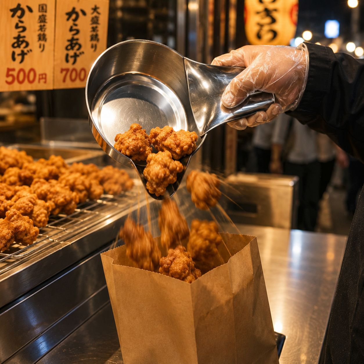 フライドチキン・フライドポテト用梱包用スプーン