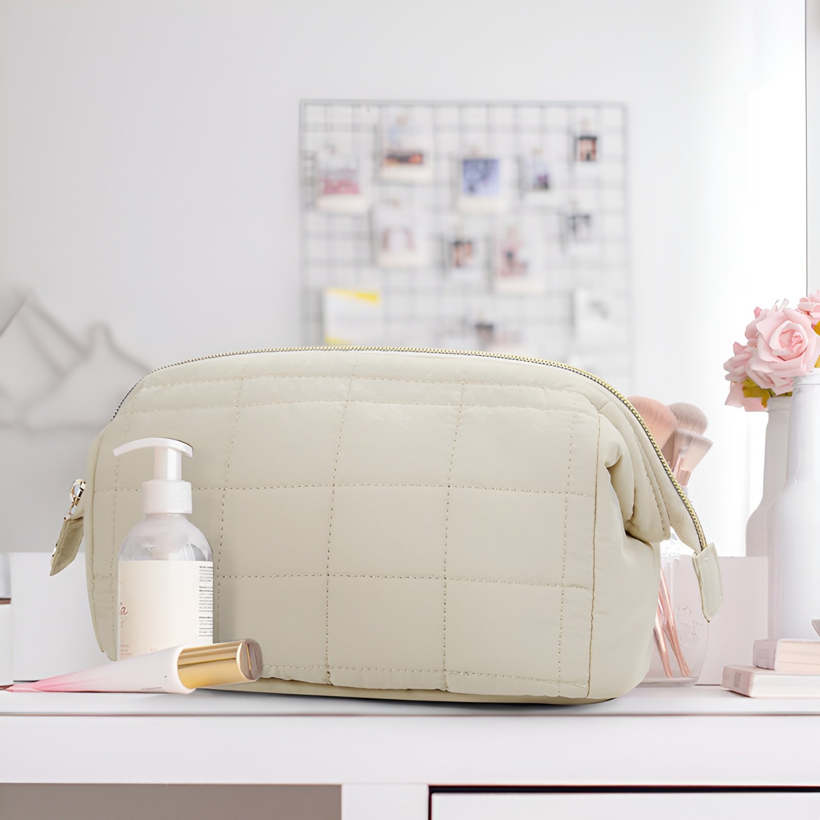 Trendige große Wolken-Kosmetiktasche