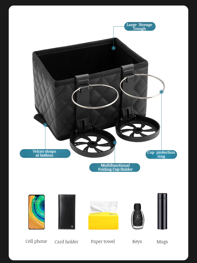 Car Centre Console Organiser