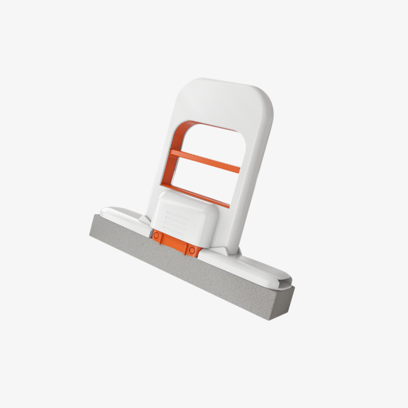 소형 밀대의 강력 접착력 시연 사진