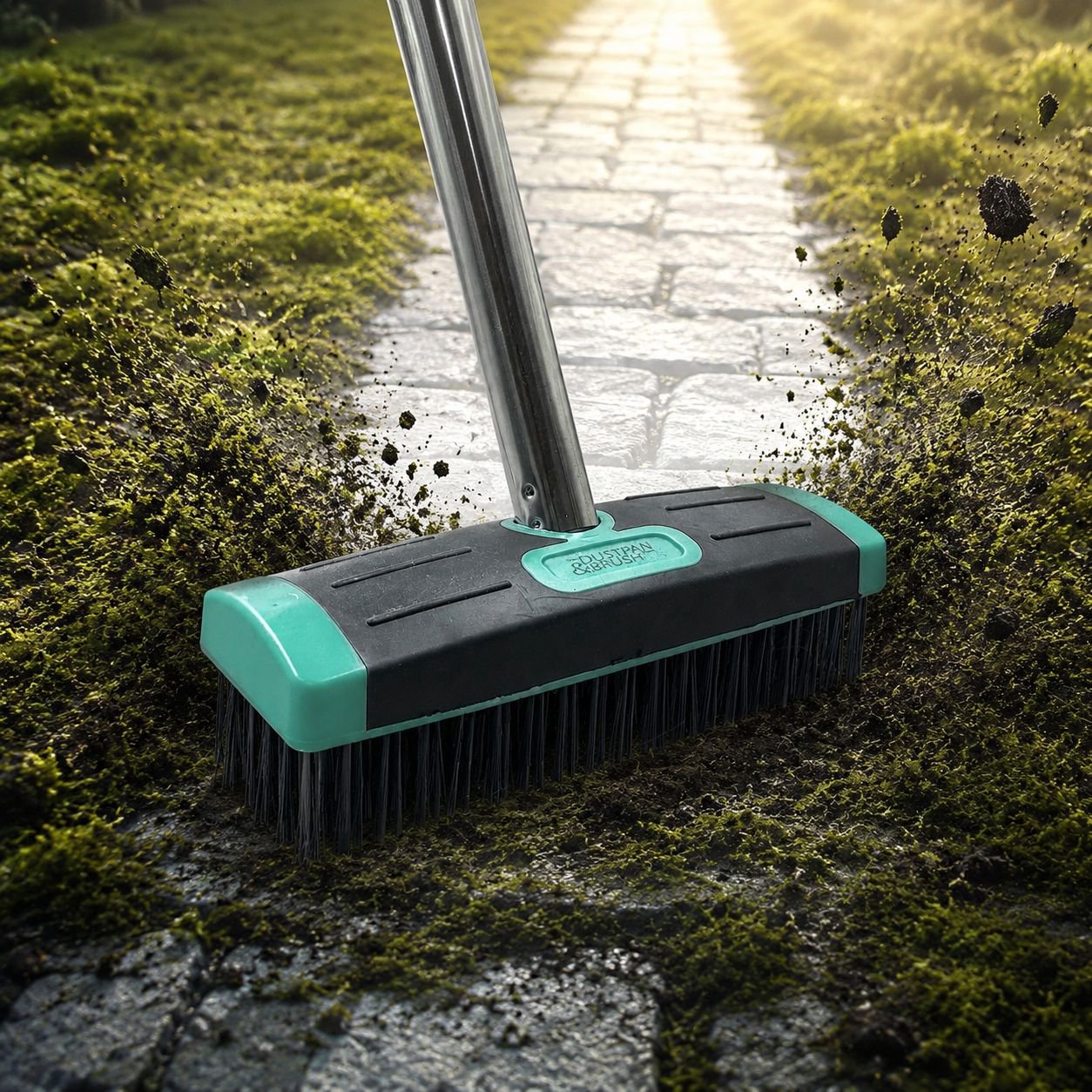 Stainless Steel Moss Removal Brush – Efficient Patio Cleaner