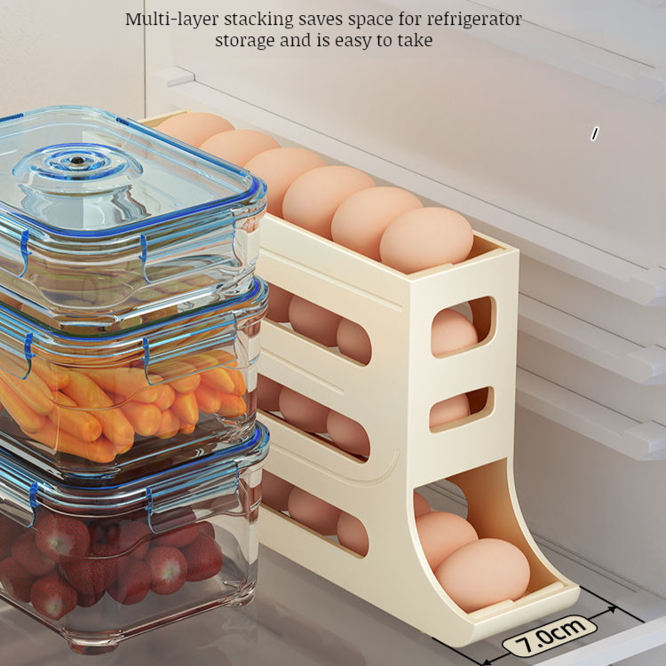 Rolling Refrigerator Egg Organiser