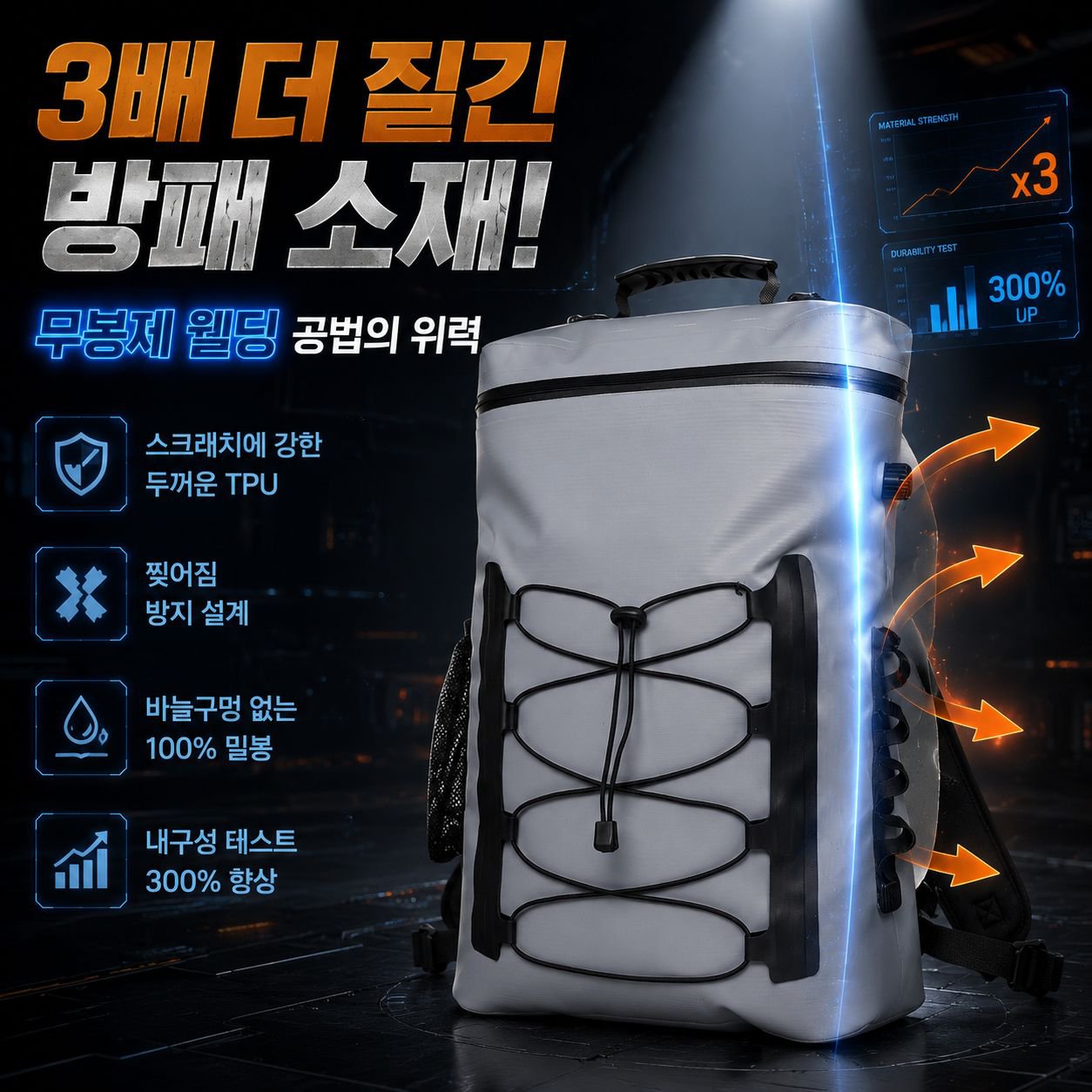 25L 방수 수납 가방 해변 캠핑 래프팅 전용