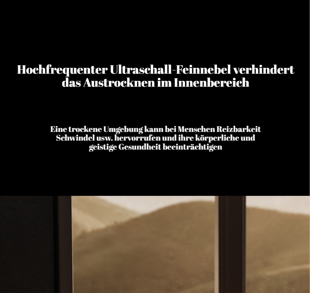 Einfach zu bedienender Nebeldiffusor für Zuhause