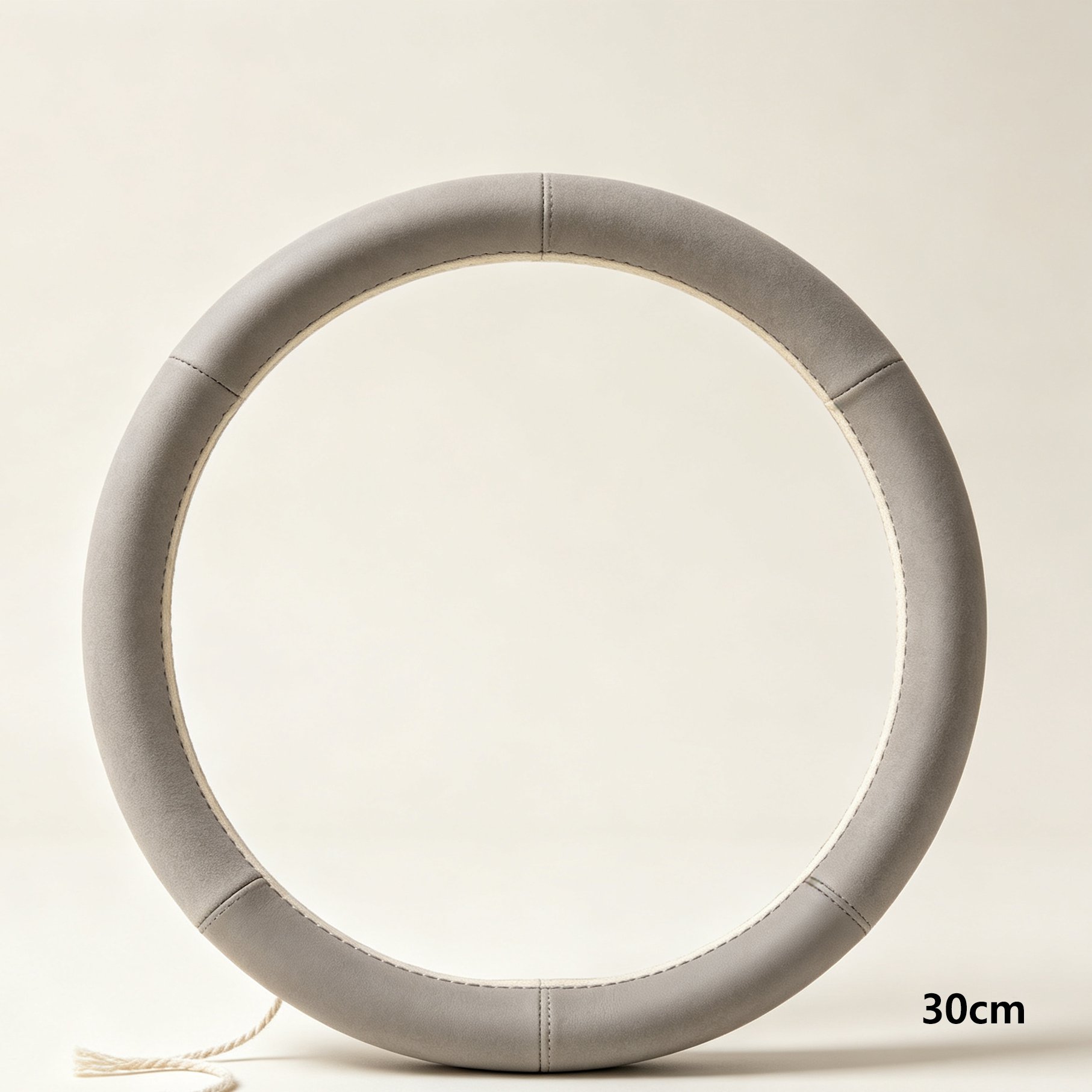 Fashion non-slip steering wheel cover on car interior