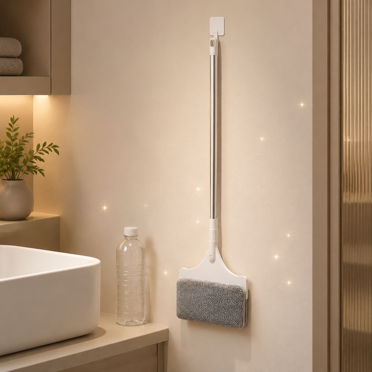 Innovativer Faulenzer-Mopp für das ganze Haus