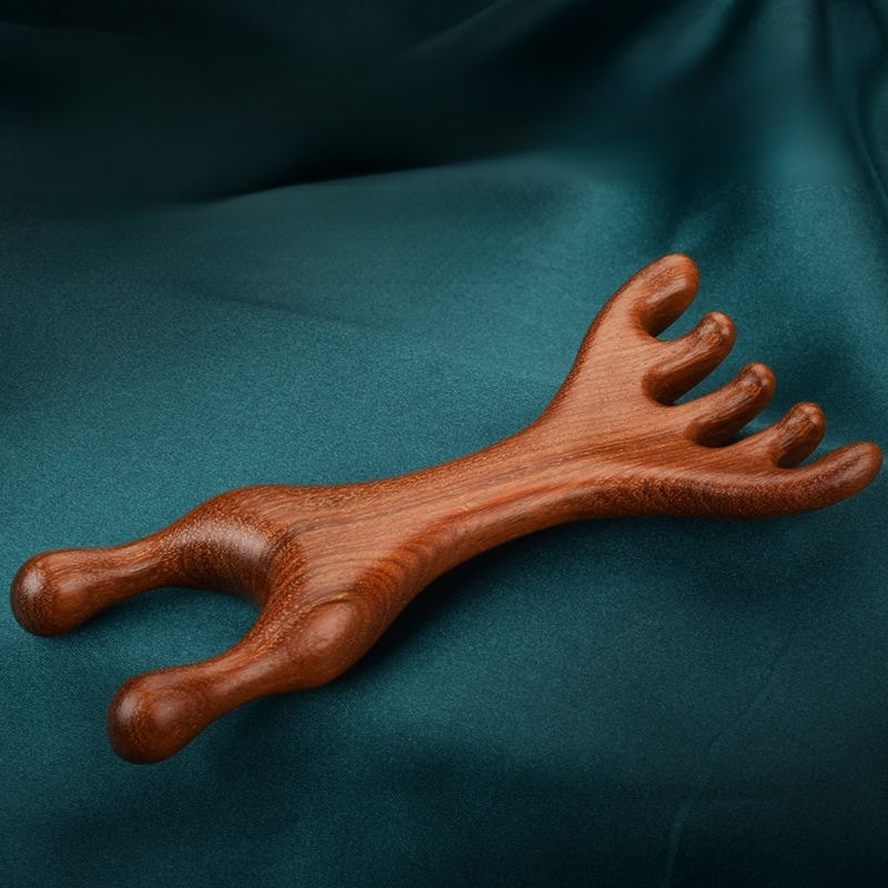 금실이 들어간 사슴뿔 마사지기