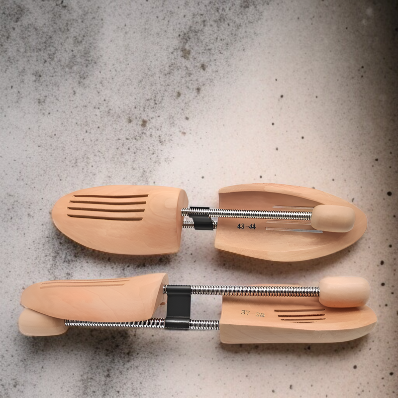 靴のシワ防止効果がある実木靴楦