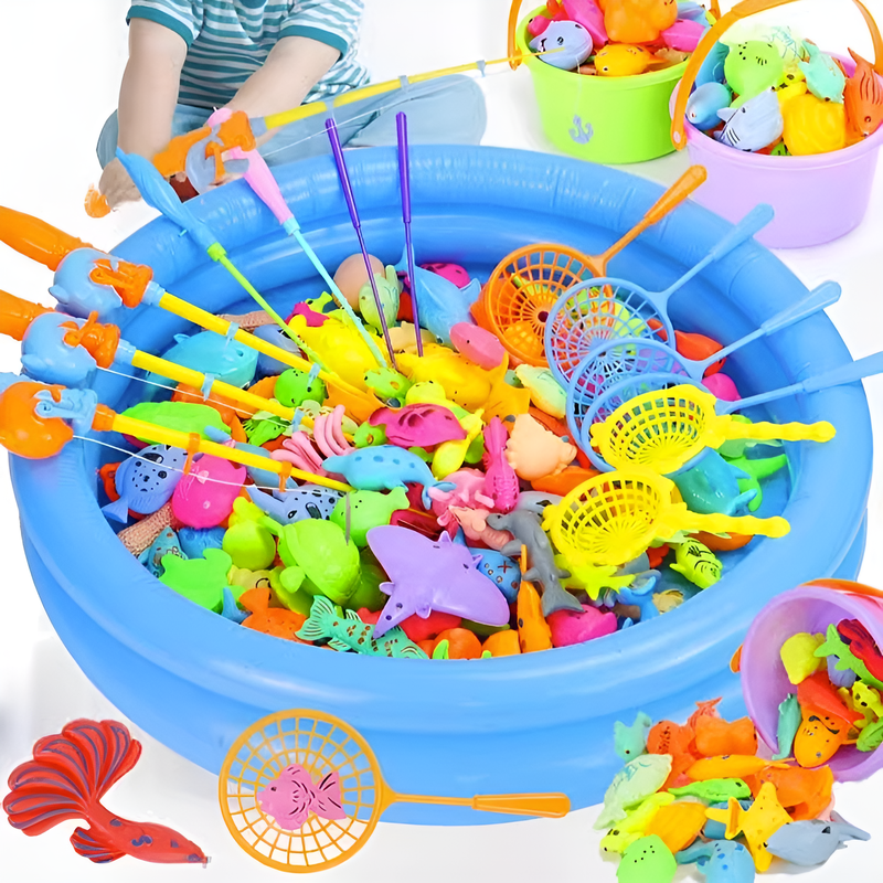 บ่อตกปลาเป่าลมสำหรับเด็ก