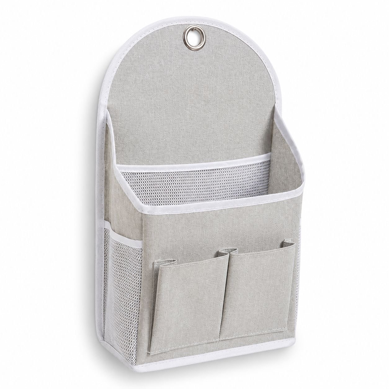 Leinen Hängeaufbewahrung hinter der Tür, mehrlagige Wandtasche