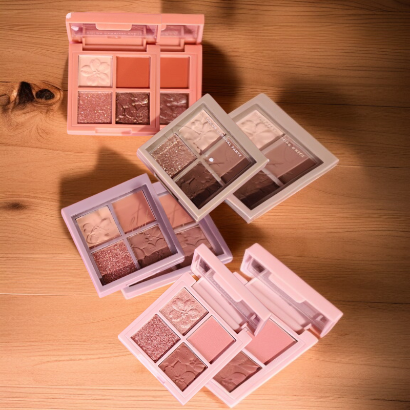 초보자 초보자 데일리 라이트 메이크업 쿼드 섀도우 팔레트 이야기 데일리 라이트 메이크업 섀도우 팔레트 초보자 세트