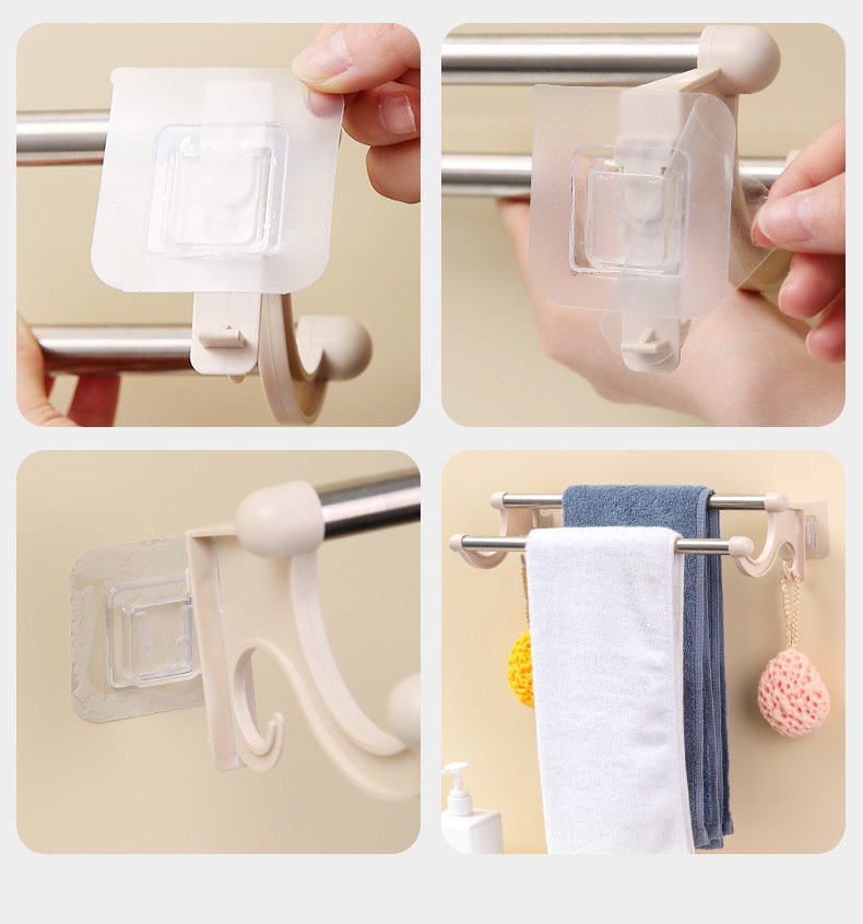 Robuster Handtuchhalter aus Edelstahl für das Badezimmer