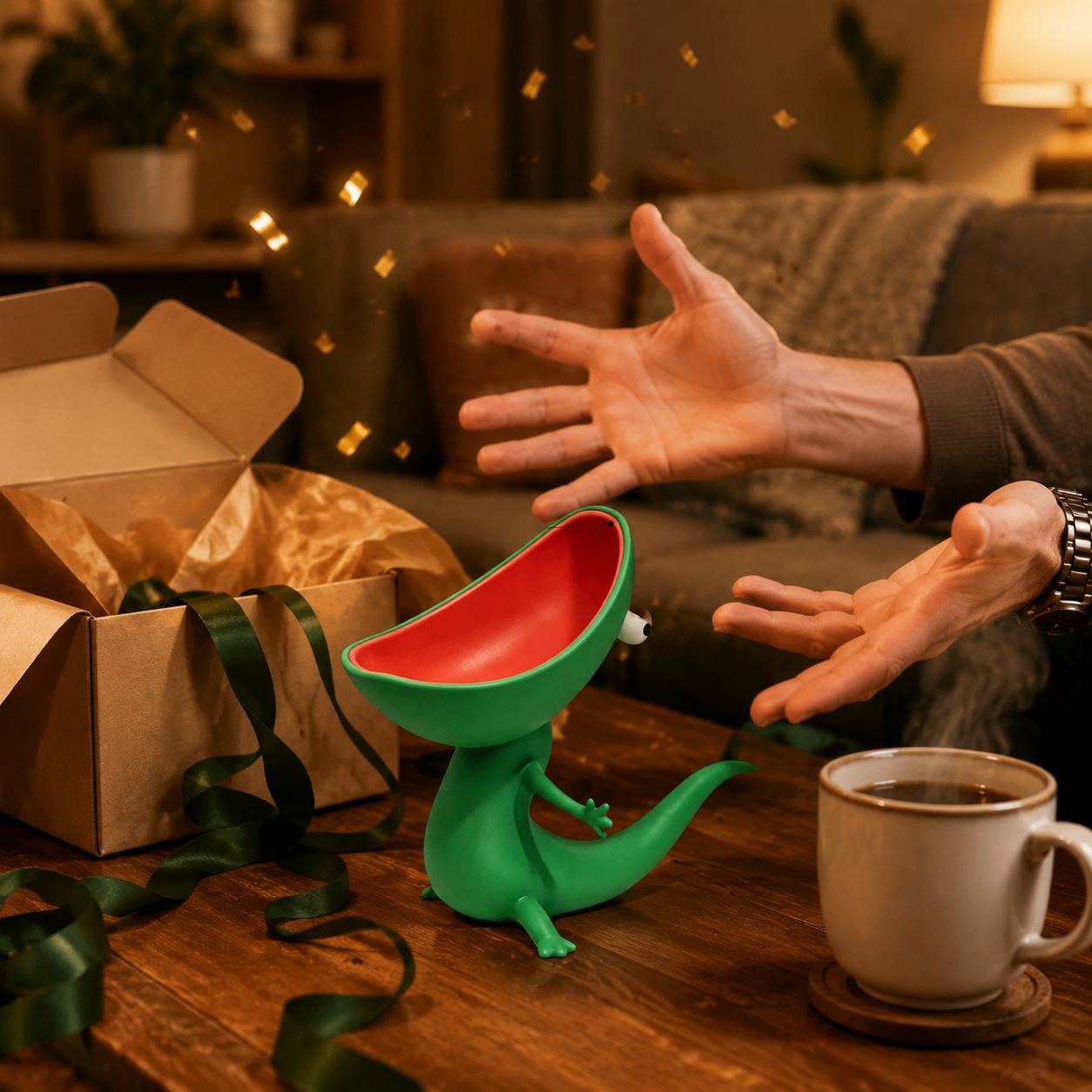 3D Printed Lizard Soap Box