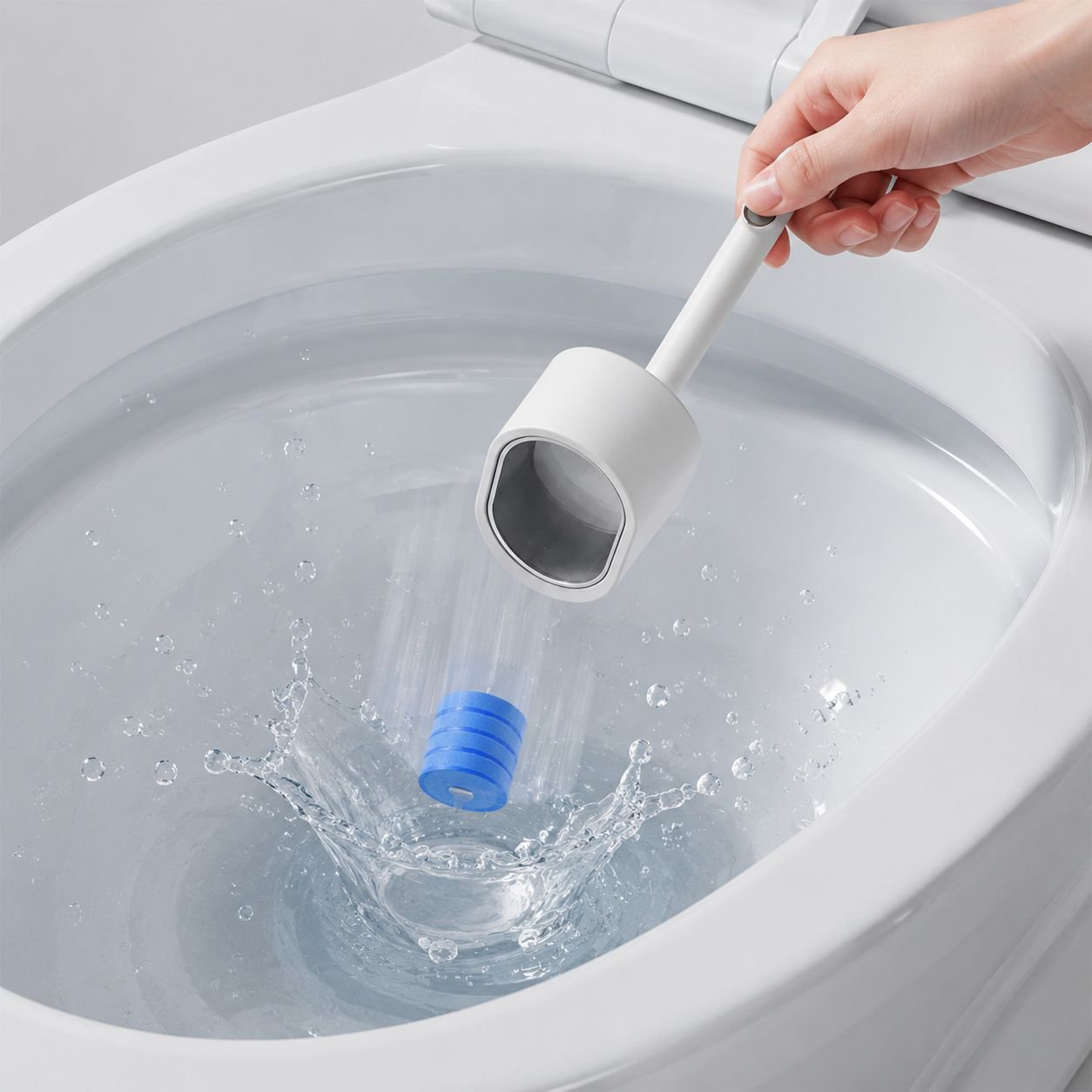 家庭用壁掛け型使い捨てトイレブラシ 工事不要